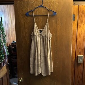 Wild Fable Cream Asymmetrical Tiered Camisole